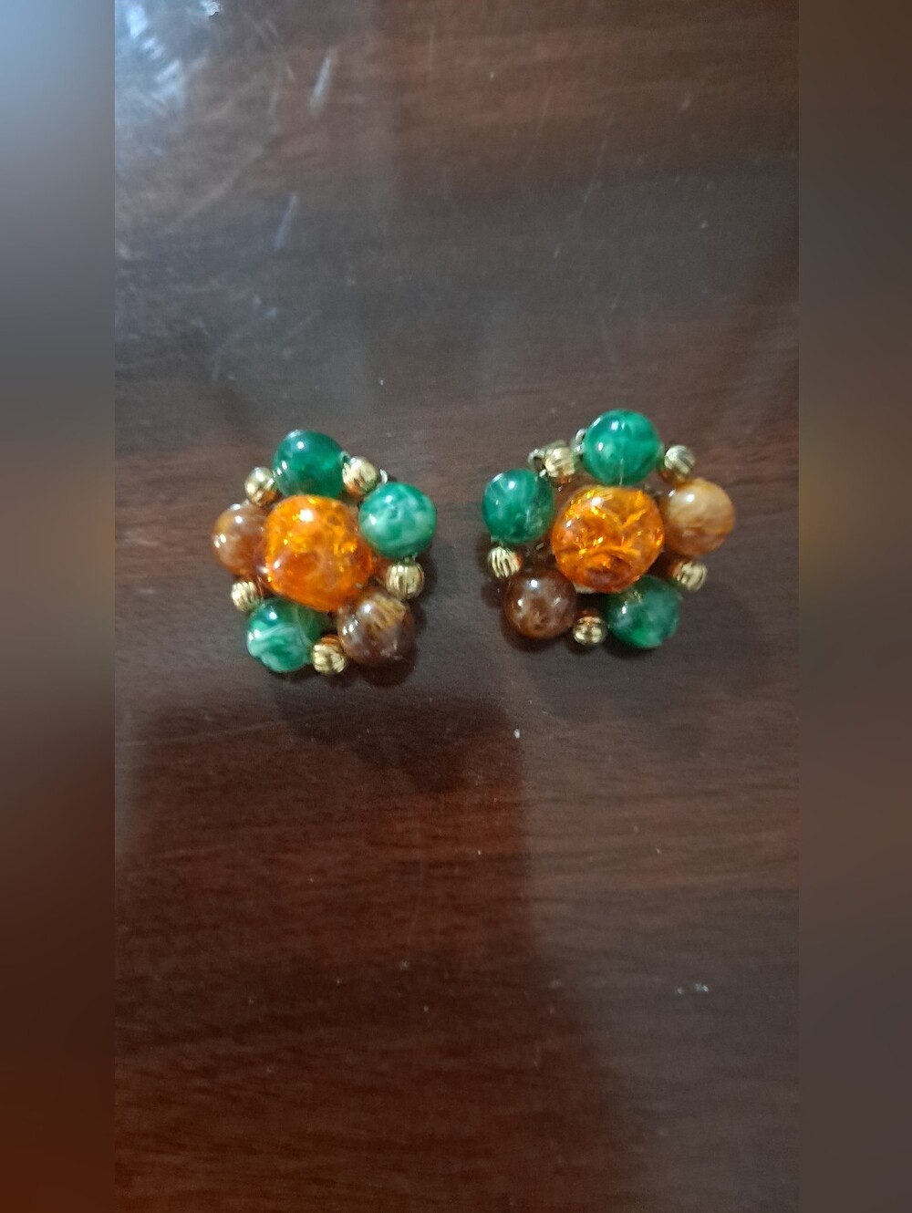 Vintage Clip On Earrings